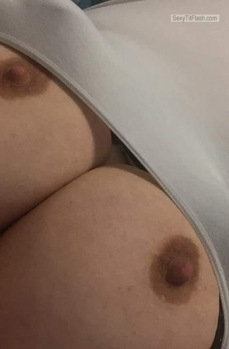 Tit Flash: My Very Small Tits - Boom from United States